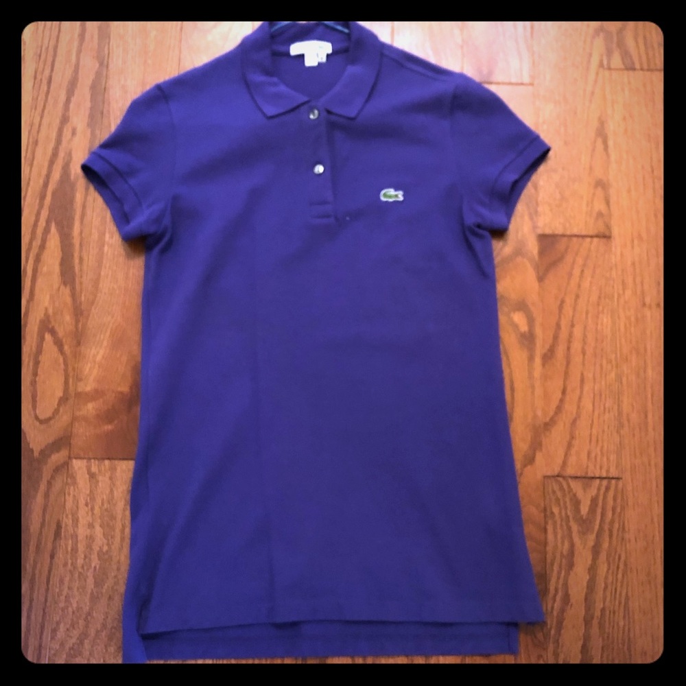 Lacoste polo 2 button